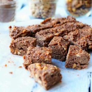 Peanut Butter And Chocolate Protein Bars &#8211; Thumbnail