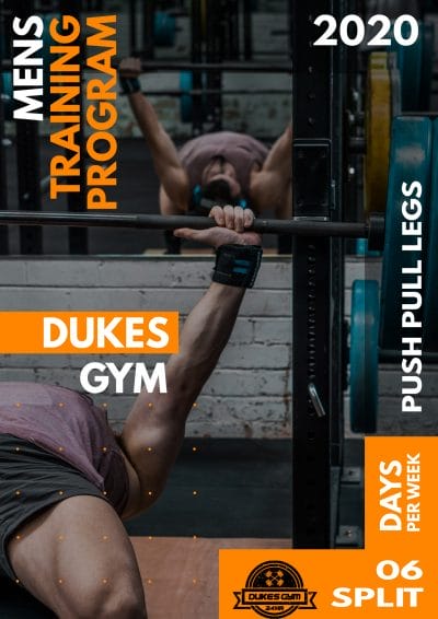 Men's Push Pull Legs Program