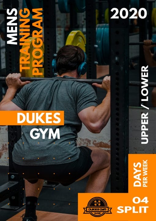 Men's Upper Lower Program