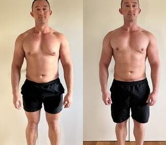 before and after collageschris cathie-min