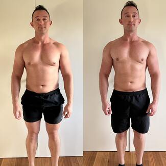 before and after collageschris cathie-min