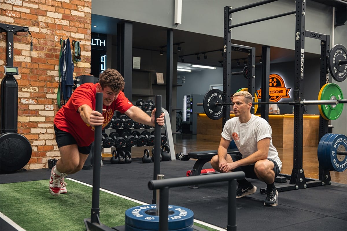 Semi-Private Personal Training Sled Track