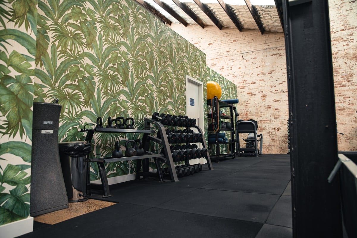 Women&#8217;s Only Section Free Weights