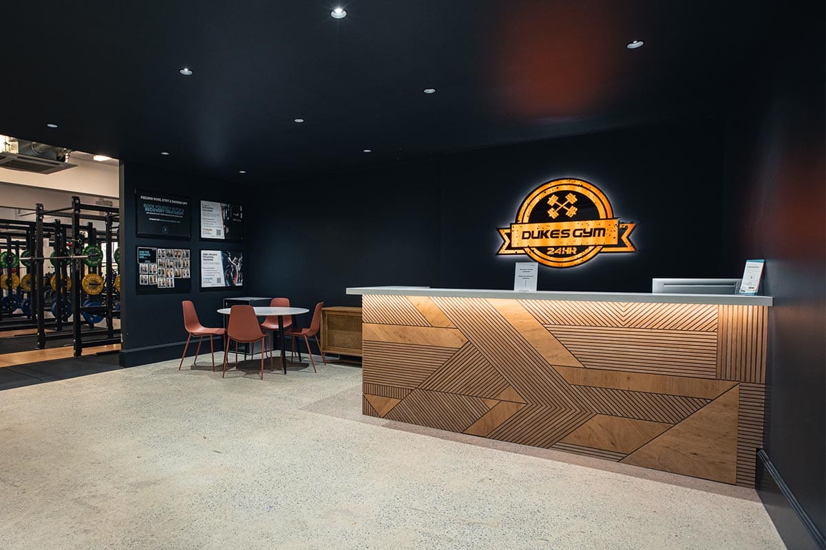 Dukes Gym Abbotsford Reception